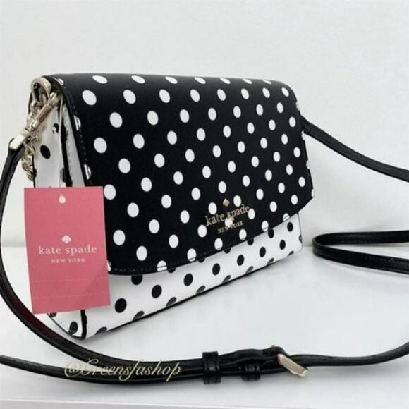 Kate Spade purse carson crossbody bag leather new - Picture 7 of 8
